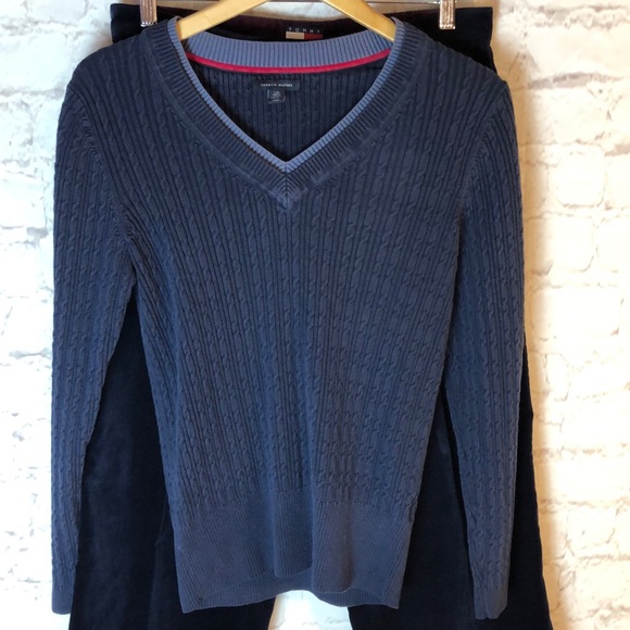 tommy hilfiger cable knit sweater